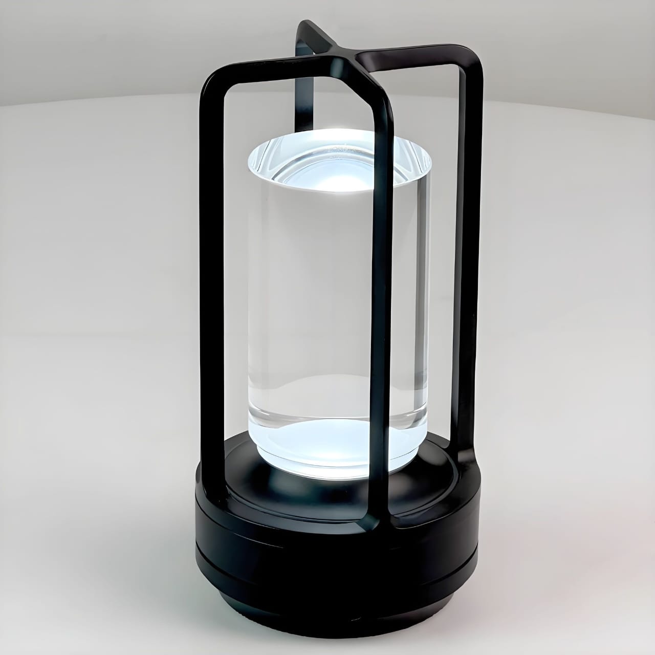 LumiGlow Portable LED Lamp – Rechargeable, Gold, Silver & Black