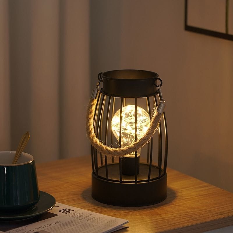 CageGlow Spark – Modern LED Cage Lamp | Decorative Home Lighting