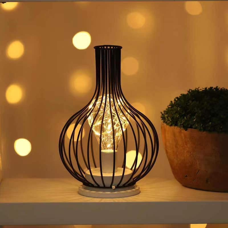 CageGlow Spark – Modern LED Cage Lamp | Decorative Home Lighting
