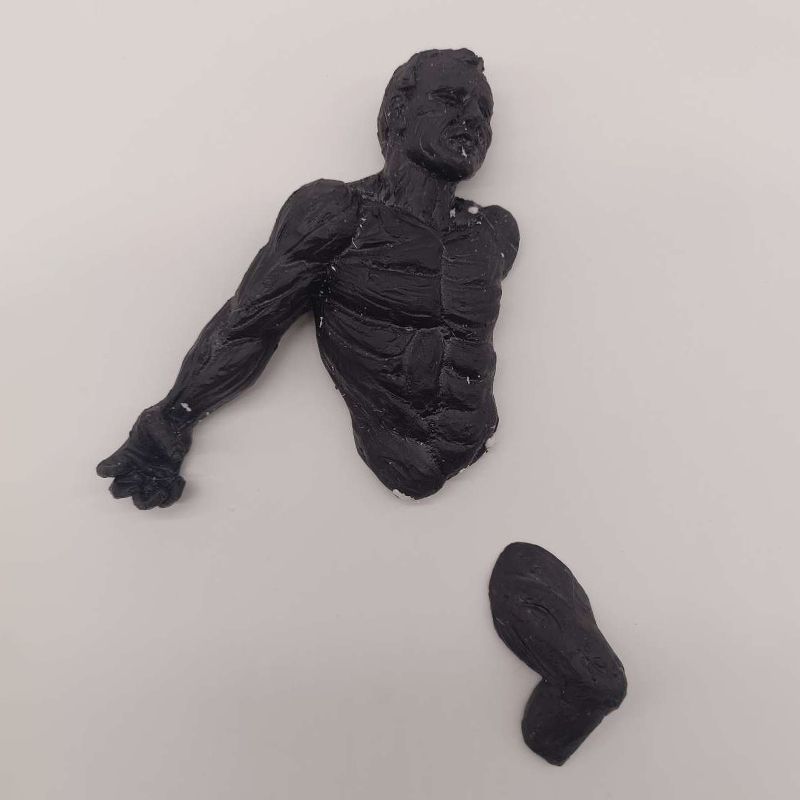 ShadowPulse Sculpture – Modern Wall-Mounted Art Piece