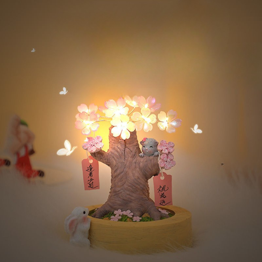 GlowBear Bliss – Teddy Bear LED Flower Pot Decor