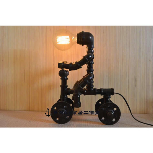 ForgePulse Glow – Modern Industrial LED Lamp | Stylish Home Lighting