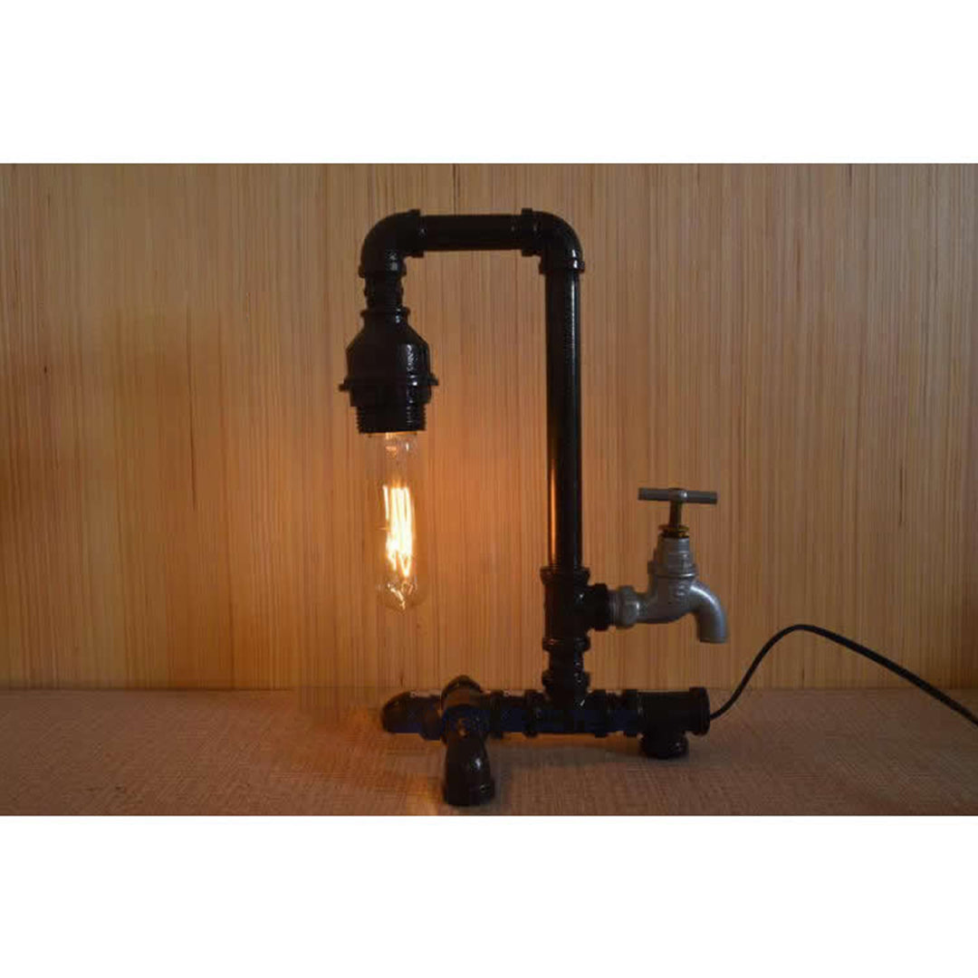 ForgePulse Glow – Modern Industrial LED Lamp | Stylish Home Lighting