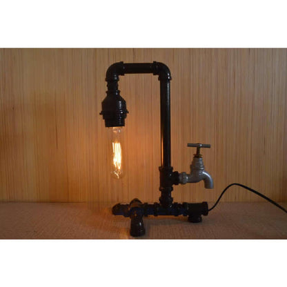 ForgePulse Glow – Modern Industrial LED Lamp | Stylish Home Lighting