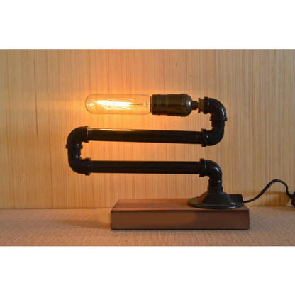 ForgePulse Glow – Modern Industrial LED Lamp | Stylish Home Lighting