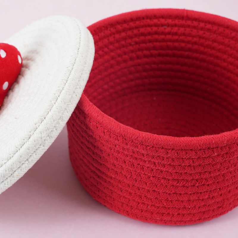 Cesta de Mickey Mouse (roja y blanca)