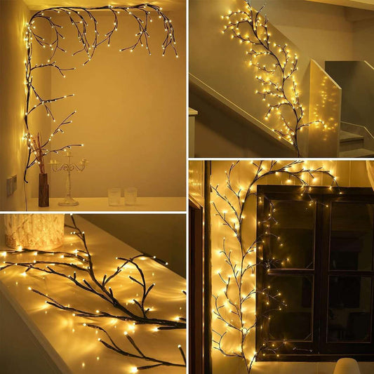 FloraFunk Glow – LED Blossom Wall Decor with Butterfly