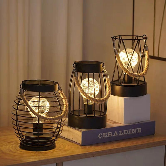 CageGlow Spark – Modern LED Cage Lamp | Decorative Home Lighting